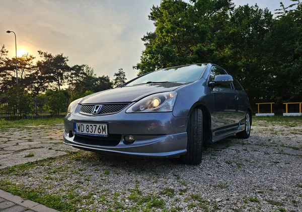 Honda Civic cena 6800 przebieg: 275050, rok produkcji 2005 z Ząbki małe 232